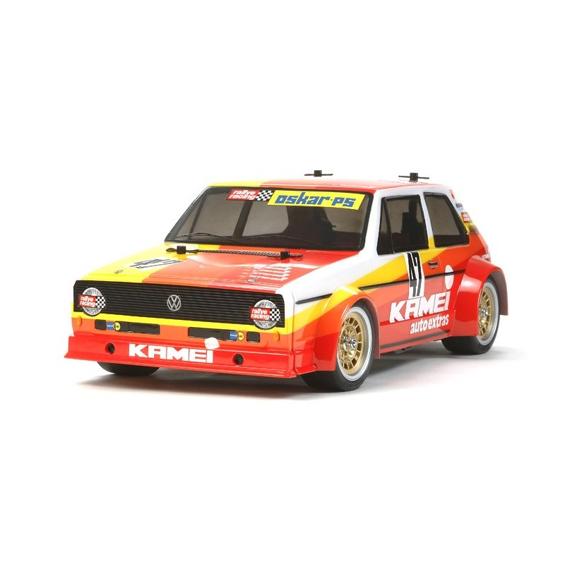 RC Fahrzeug RC Auto VW Golf Mk.1 Racing Group 2 (M05) Kit 47308