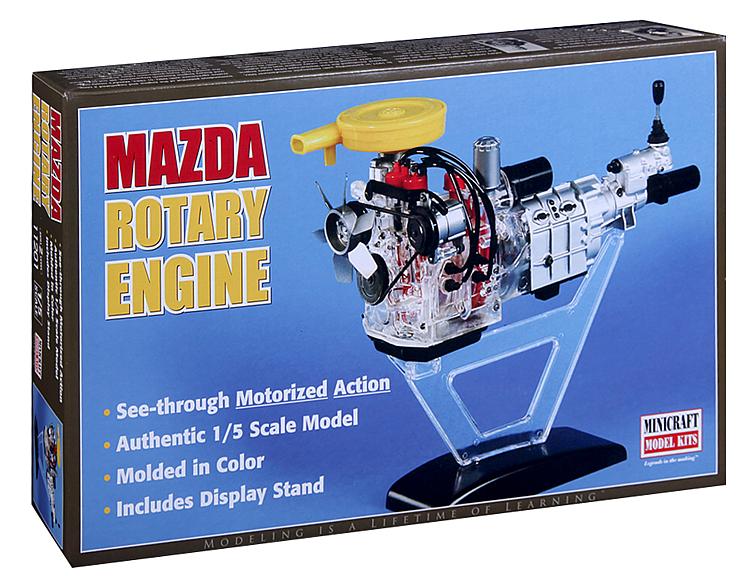 Plastikbausatz Mazda Wankelmotor 15