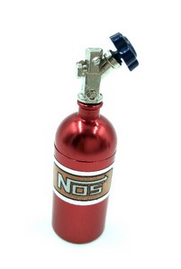 RC Fahrzeug :: Zubehör und Ersatzteile :: Ersatzteile :: NOS Flasche  Nitrous Oxide System 1/10, rot