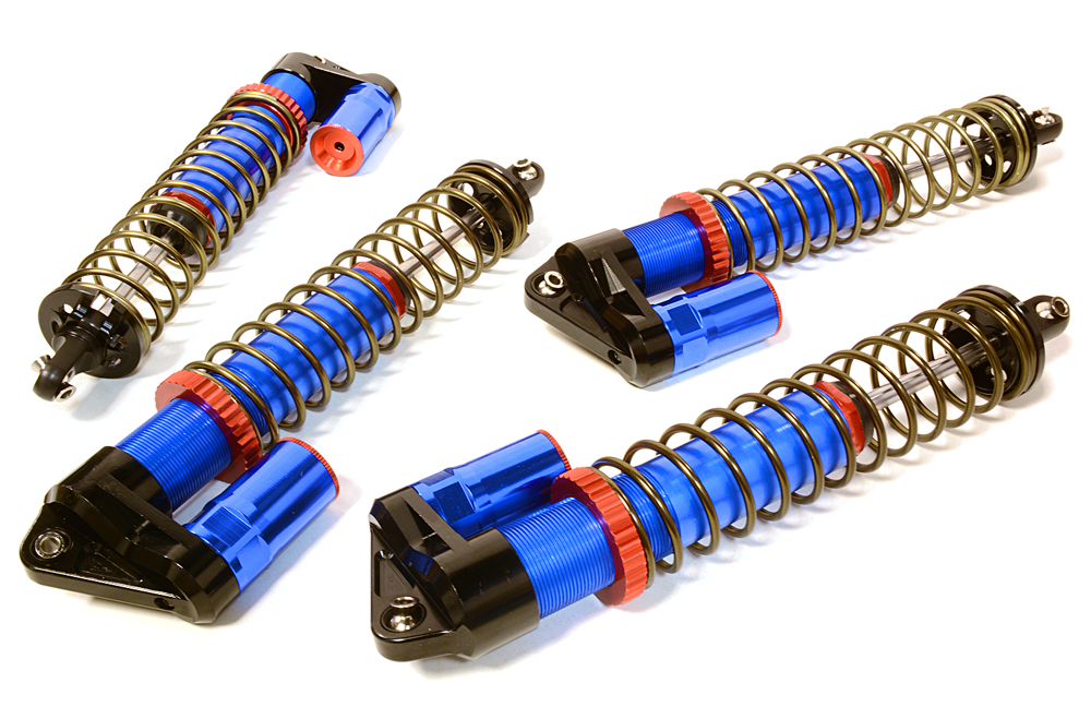 RC Fahrzeug Alu Piggyback Shock Set (4) für Traxxas XMAXX