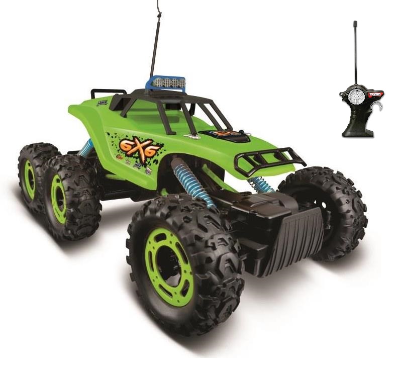 RC Fahrzeug RC Auto Maisto RC Rock Crawler 6x6 inkl. Akku