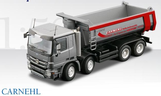 MAN TG-A Carnehl Halbschalenmulde HEFFNER - Conrad Modelle