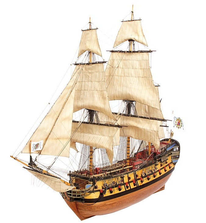 Schiffe / Boote / Waffen :: Schiffsmodellbausatz Holz :: Occre SRA.DEL ...