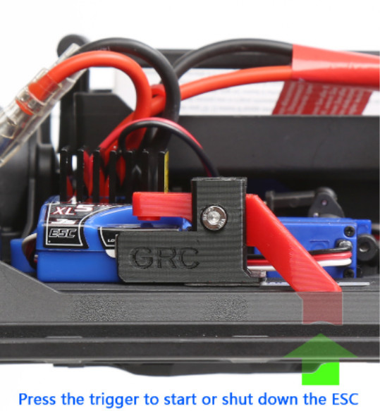 Für TRAXXAS TRX4 Start Trigger Power Transfer Schalterhalterung Für Land Rover Für TRAXXAS TRX4 Start Trigger Power Transfer Schalterhalterung Für Land Rover
