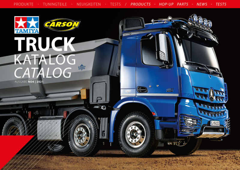 RC Fahrzeug Zubehör und Ersatzteile Truck Katalog Vol4 Tamiya Carson