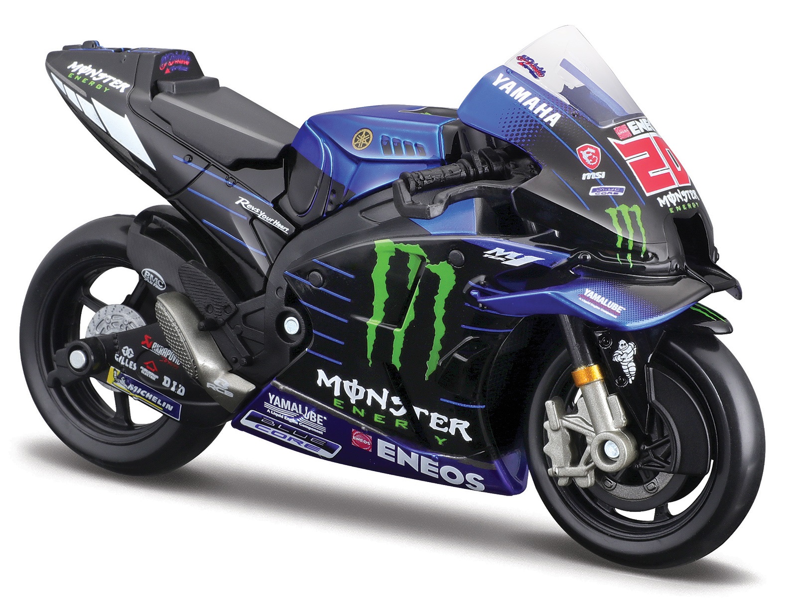 Yamaha YZR M1 Monster Energy 2022 1 18 Quartararo