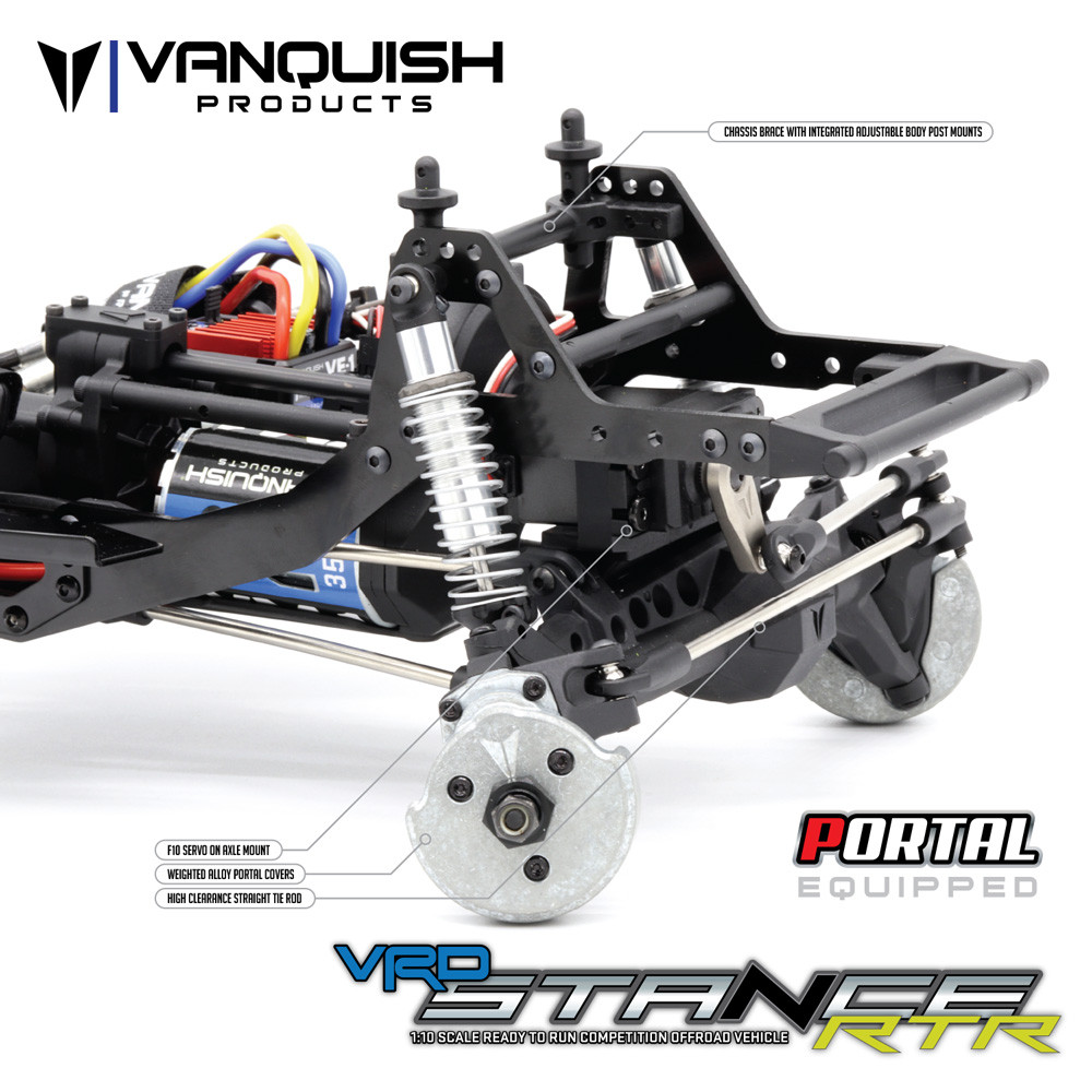 RC Fahrzeug :: RC Auto :: Vanquish VRD Stance RTR grün 1:10