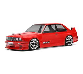 BMW M3 Superstars Karosserie Set 1.5mm 1:5 mit Spoiler unlackiert mit  Dekorset