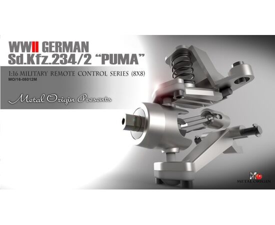RC Fahrzeug RC Auto SdKfz 234/2 Puma Bausatz 116