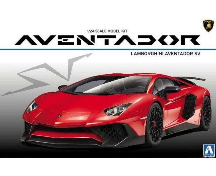 Plastikbausatz Auto Bausatz Aventador LP7504 SV, 1/24