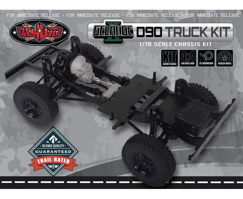 Scatola Di Trasferimento E Supporto Inferiore 4-Link Per Telaio RC4WD Gelande 2 (RC4ZU0027)